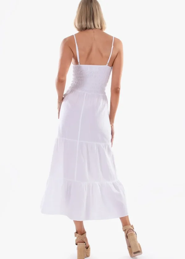 Adley' Open Front Maxi Dress