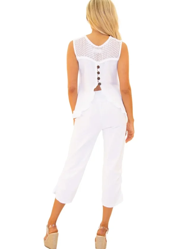 Alba' Sleeveless Blouse