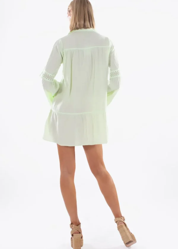 Alma' Long Sleeve Mini Dress