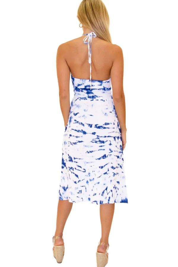 Arabella' Panel High Split Maxi Dress