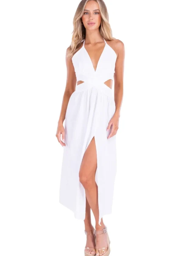 Aurora' Cut Out Maxi Dress