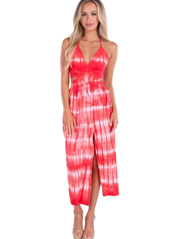Aurora' Cut Out Maxi Dress
