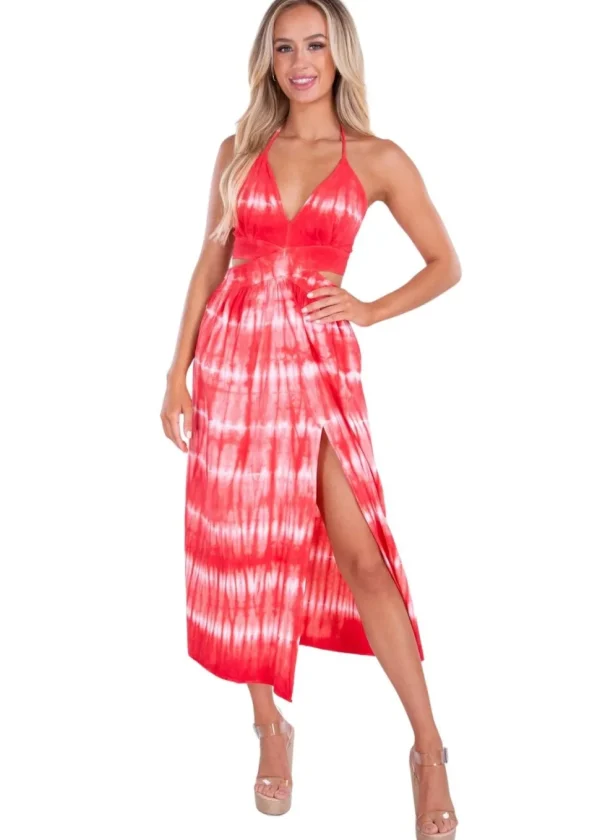 Aurora' Cut Out Maxi Dress