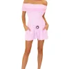 Ava' Belted Romper
