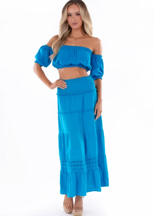 Ayla' Puffed Sleeve Top