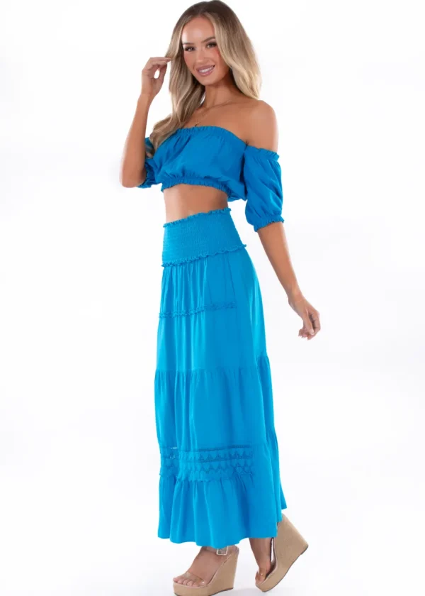 Ayla' Puffed Sleeve Top