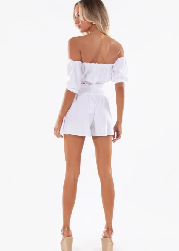 Ayla' Puffed Sleeve Top