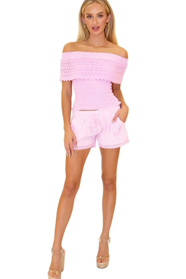 Cassie' Low Rise Shorts