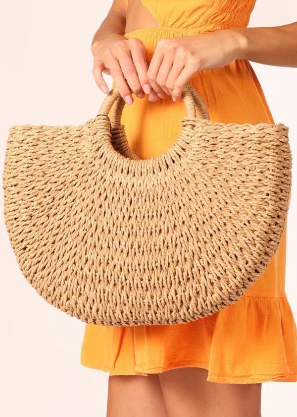 Charli' Bag Made Of Natural Materials