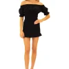 Chiara' Shirred Mini Dress