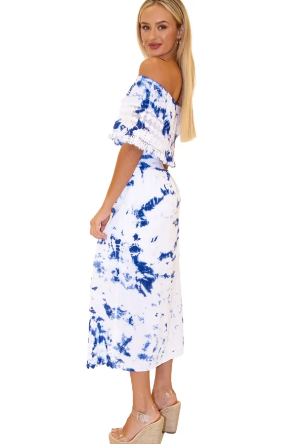 Constance' Off Shoulder Maxi Dress