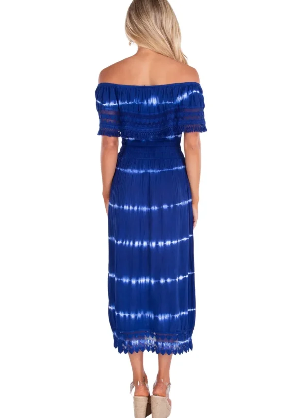 Constance' Off Shoulder Maxi Dress