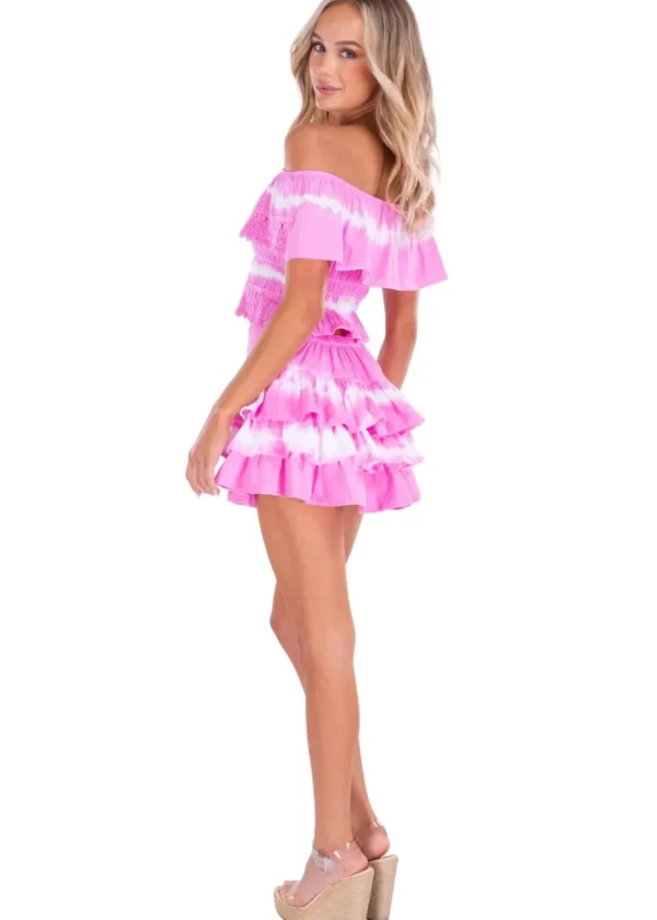 Dahlia' Ruffle Mini Skirt