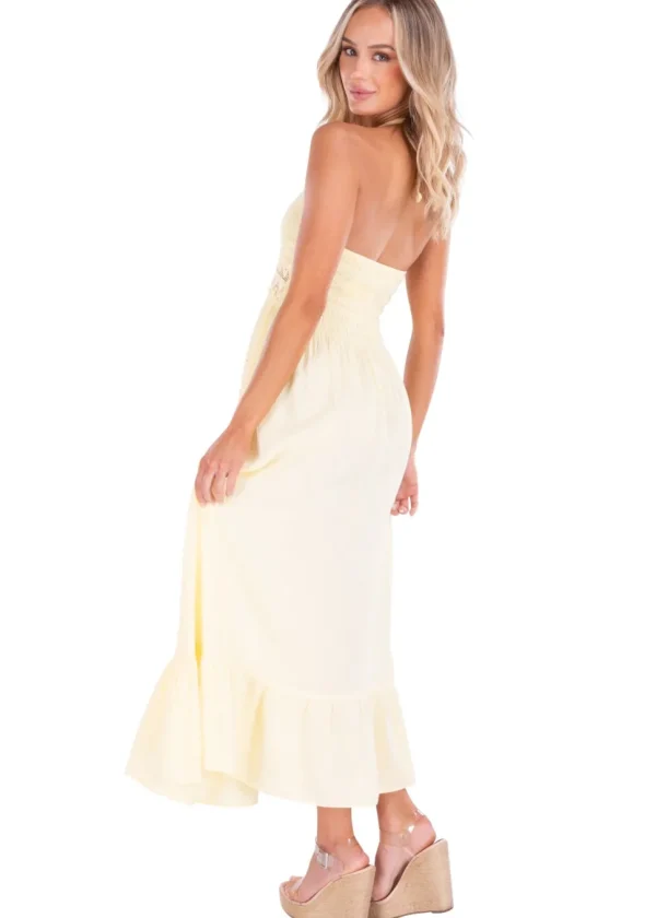 Daphne' Halter Maxi Dress