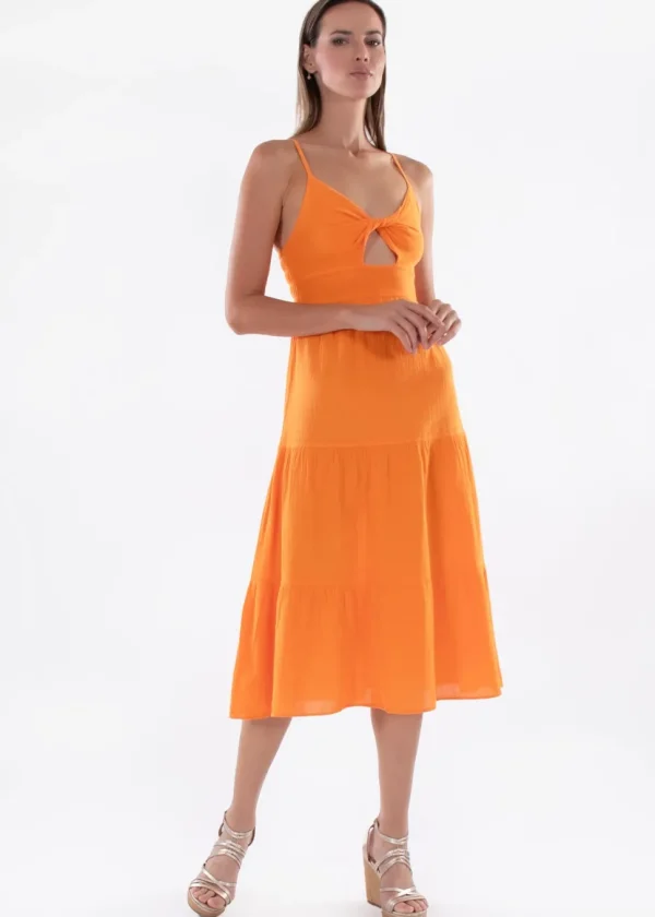 Edith' Cut Out Dress