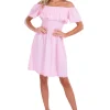 Ella' Off Shoulder Mini Sundress