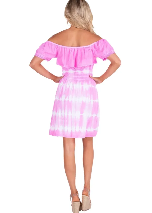 Ella' Off Shoulder Mini Sundress