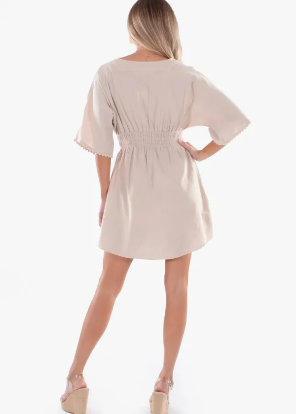 Gianna' Short Sleeve Tunic Dress