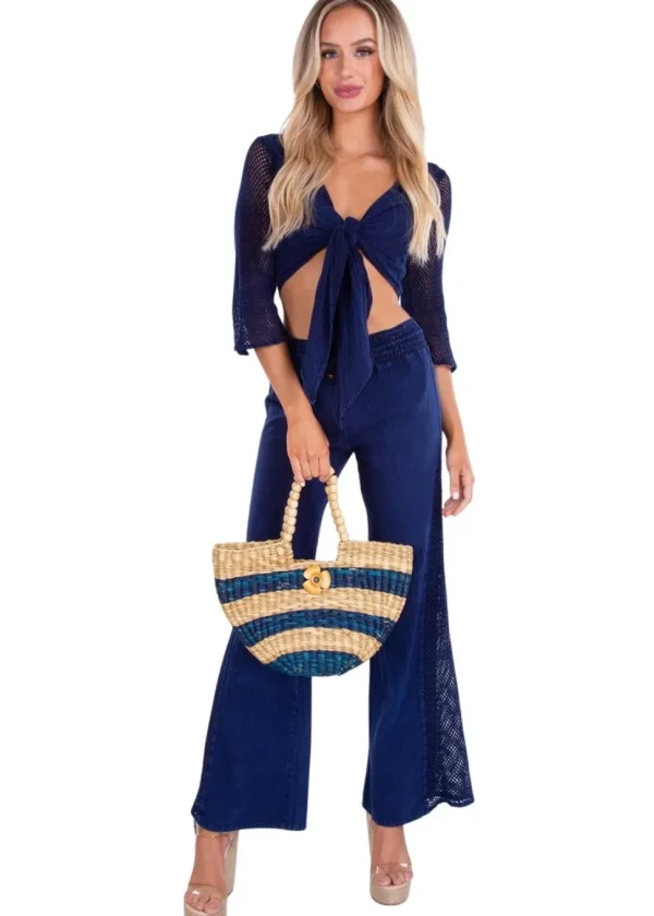 Gigi' Mesh Sleeve Crop Top