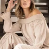 Gloria' Off Shoulder Blouse