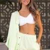 Hayden' Front Pockets Shorts