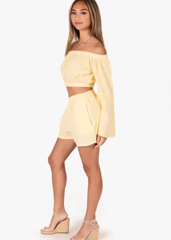 Hayden' Front Pockets Shorts