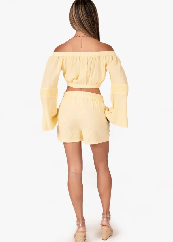 Hayden' Front Pockets Shorts