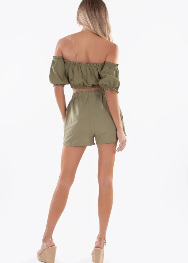 Hayden' Front Pockets Shorts