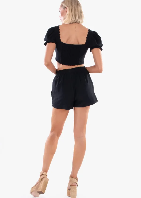 Hayden' Front Pockets Shorts