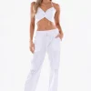 Keily' Crochet Flare Pants