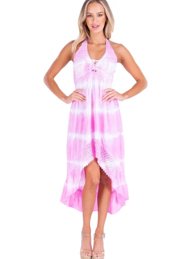 Marina' High Low Midi Dress