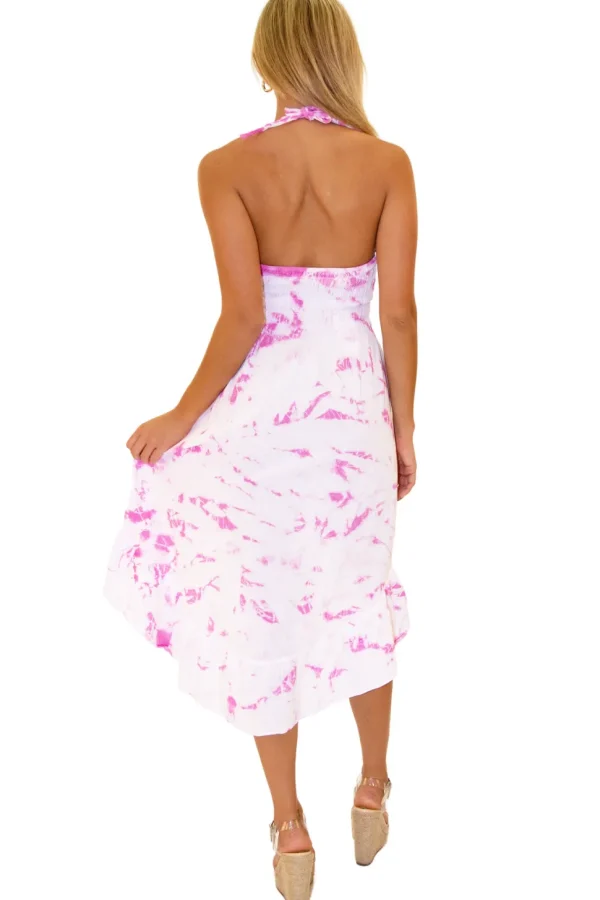 Marina' High Low Midi Dress