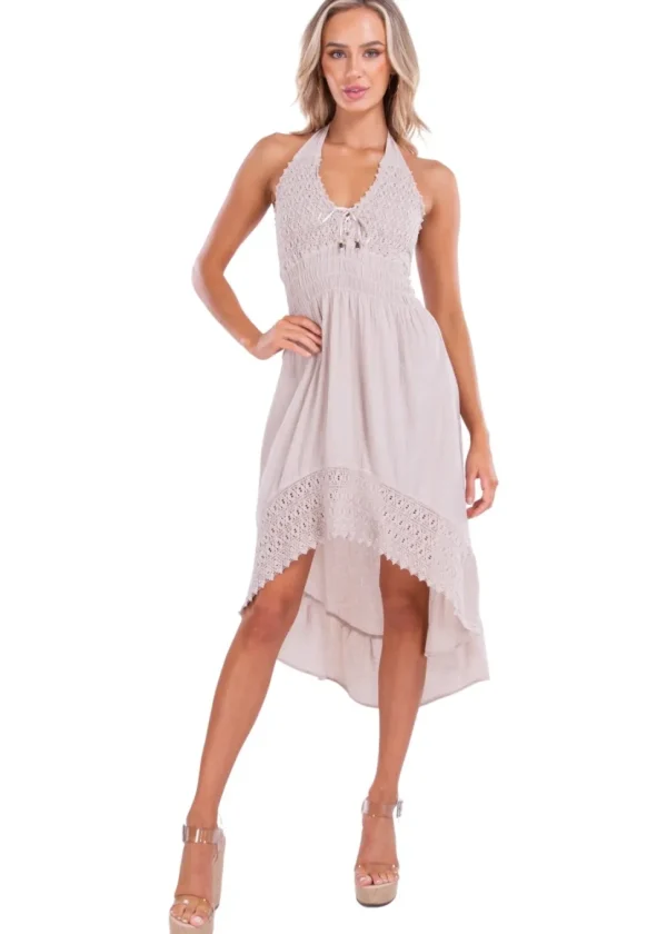 Marina' High Low Midi Dress