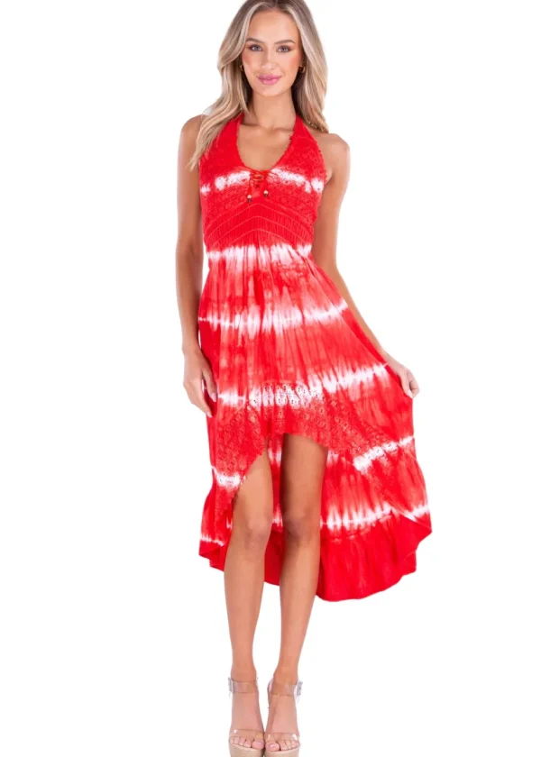 Marina' High Low Midi Dress