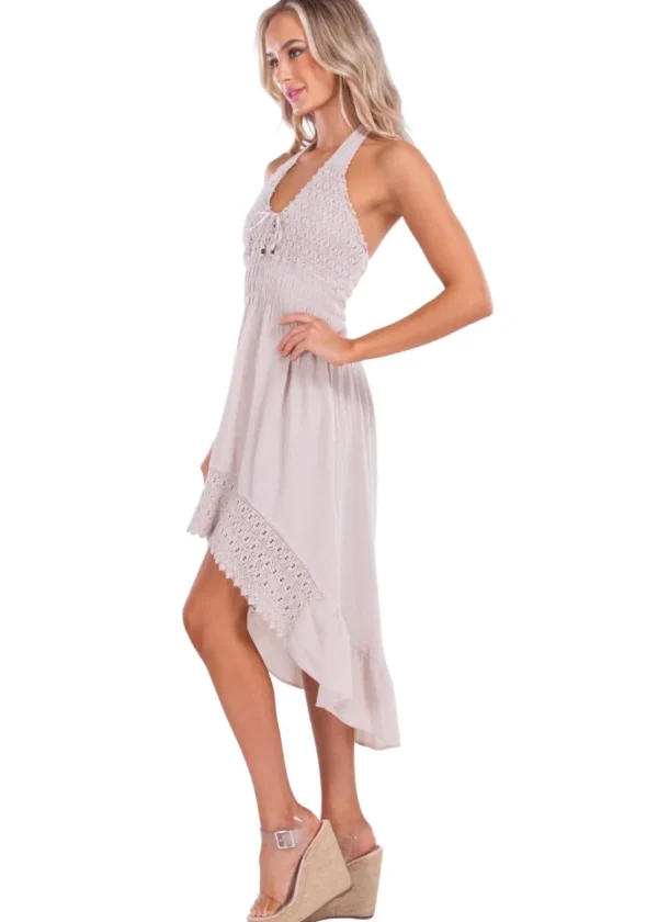 Marina' High Low Midi Dress