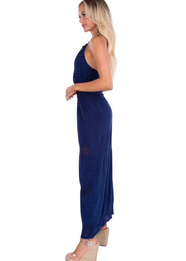 Miranda' Halter Maxi Dress