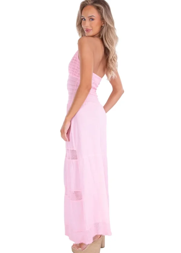 Miranda' Halter Maxi Dress