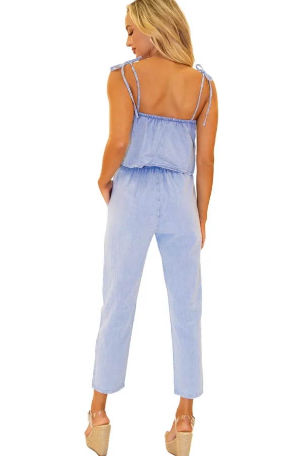 Naomi' Ruffle Jumpsuit