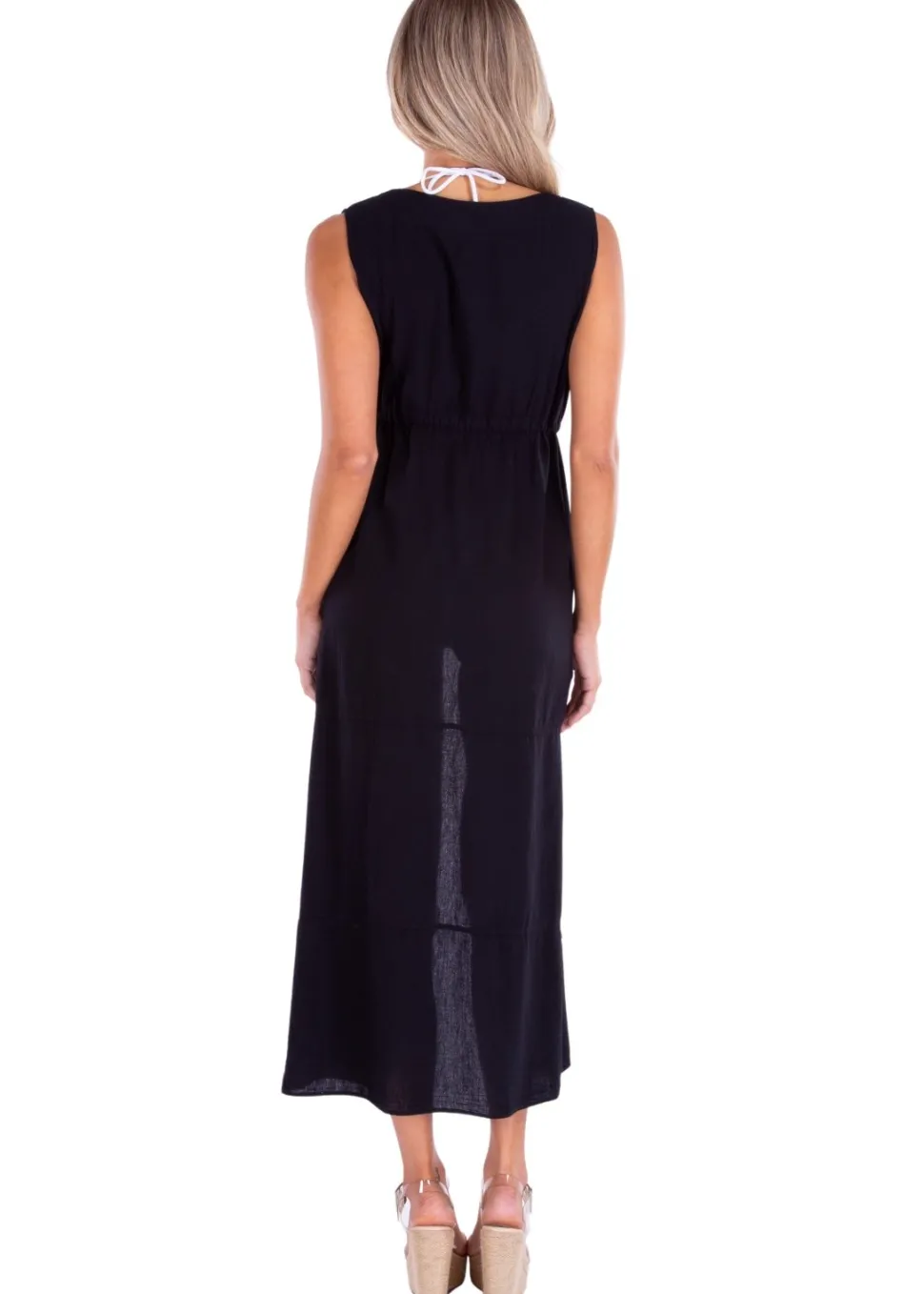 natalie_open_front_coveru_3.webp Natalie' Open Front Cover-Up Black