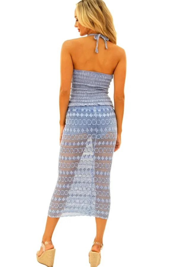 Oceane' Crochet Maxi Skort