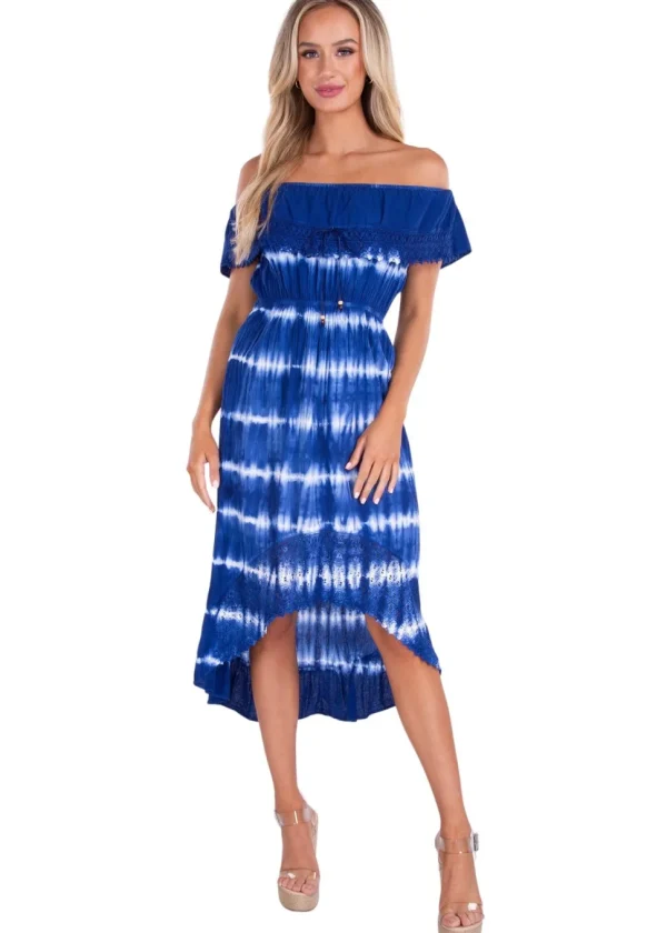 Olivia' High Low Midi Dress