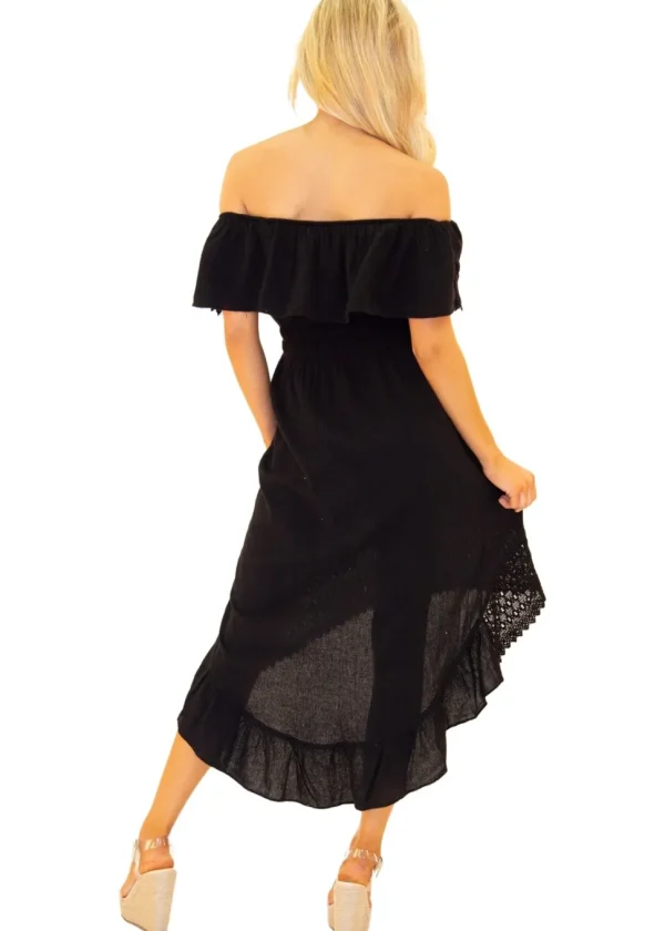 Olivia' High Low Midi Dress