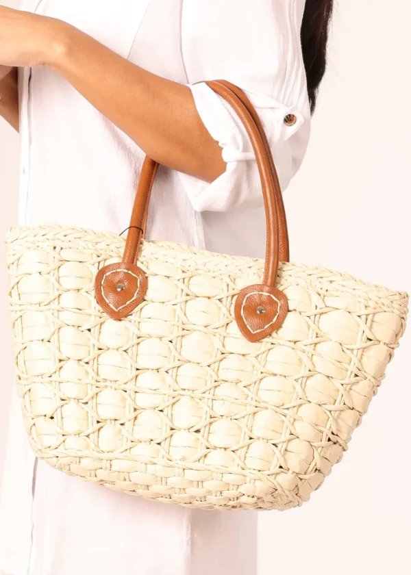 Opal' Bag Made Of Natural Materials