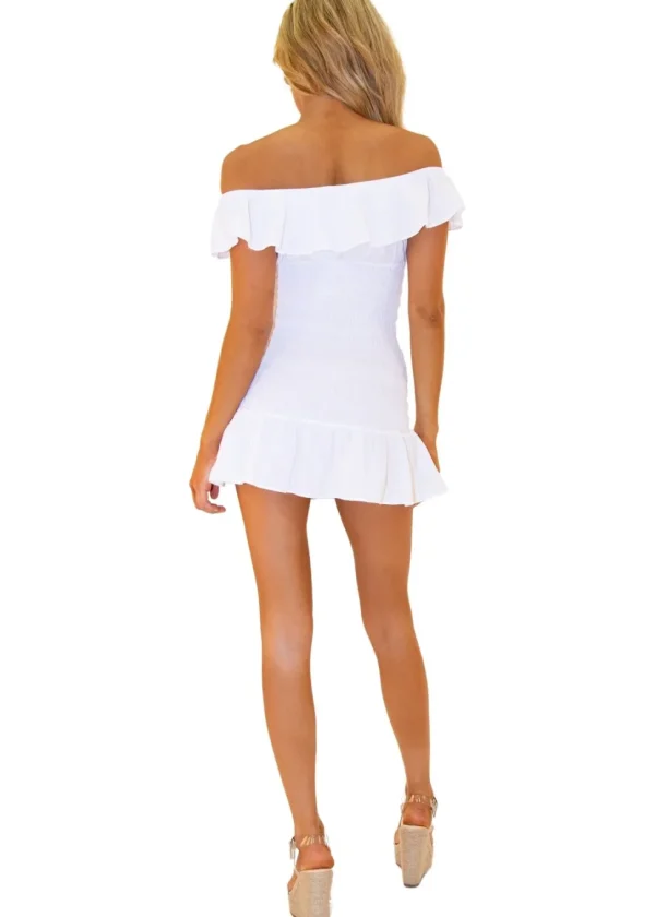 Primrose' Mini Dress White