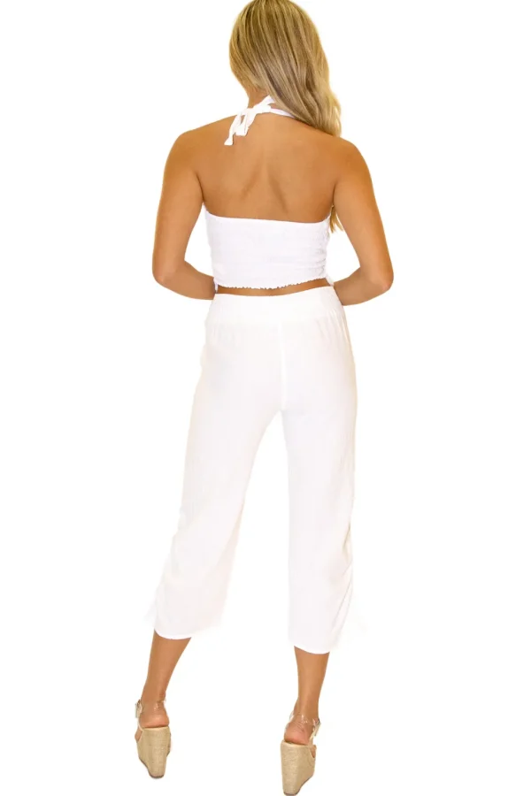 Ruby' Fringe Pocket Capris
