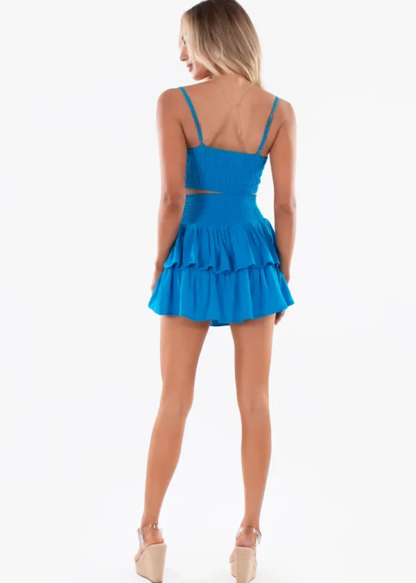 Ruth' Ruffle Mini Skirt