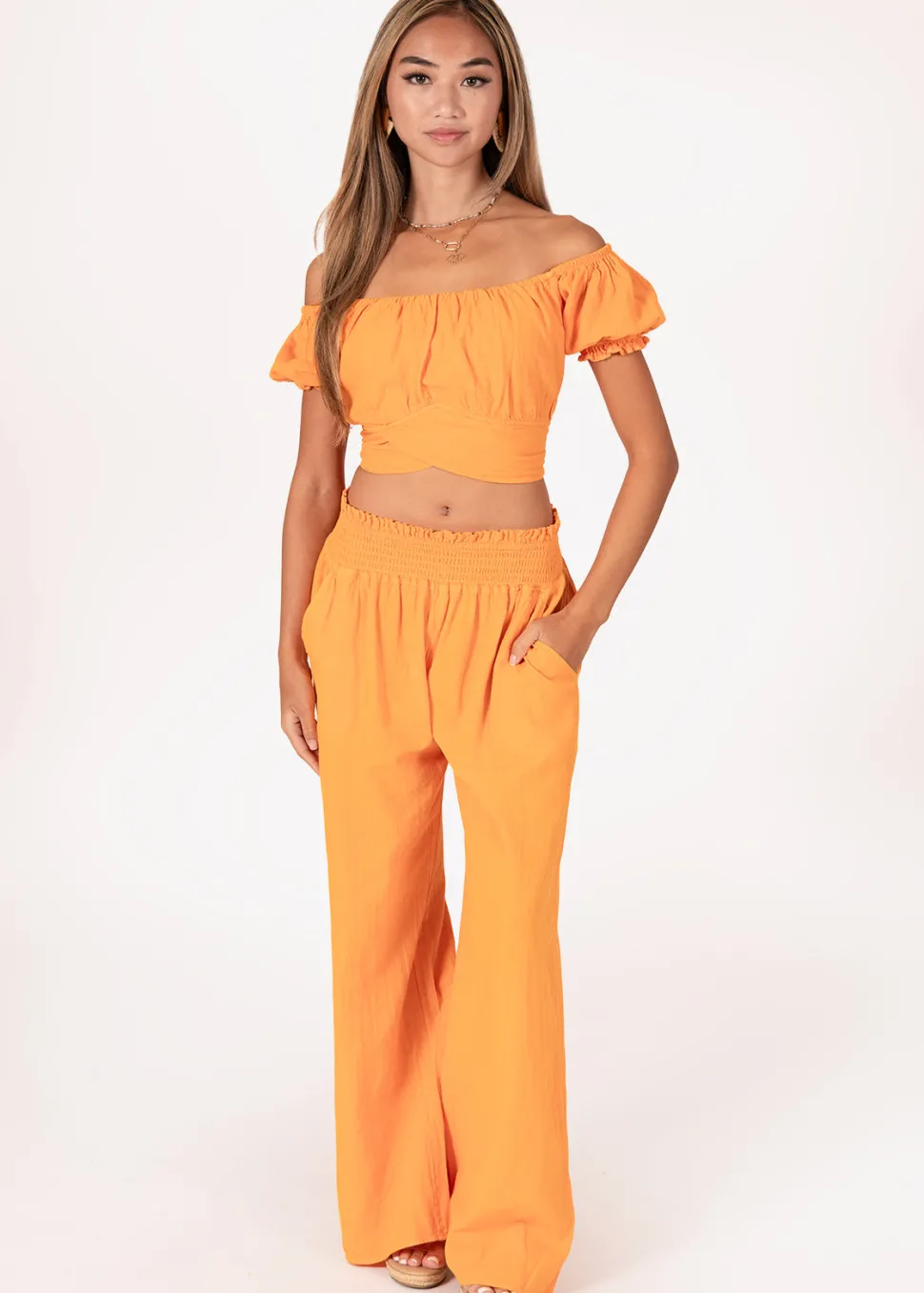 sabrina_off_shoulder_top_1.webp Sabrina' Off Shoulder Top