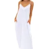 Sage' Slant Pocket Maxi Dress