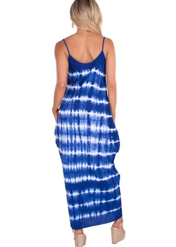 Sage' Slant Pocket Maxi Dress