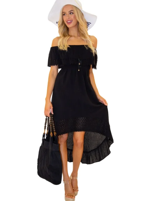 Sandra' Cotton Bag Black